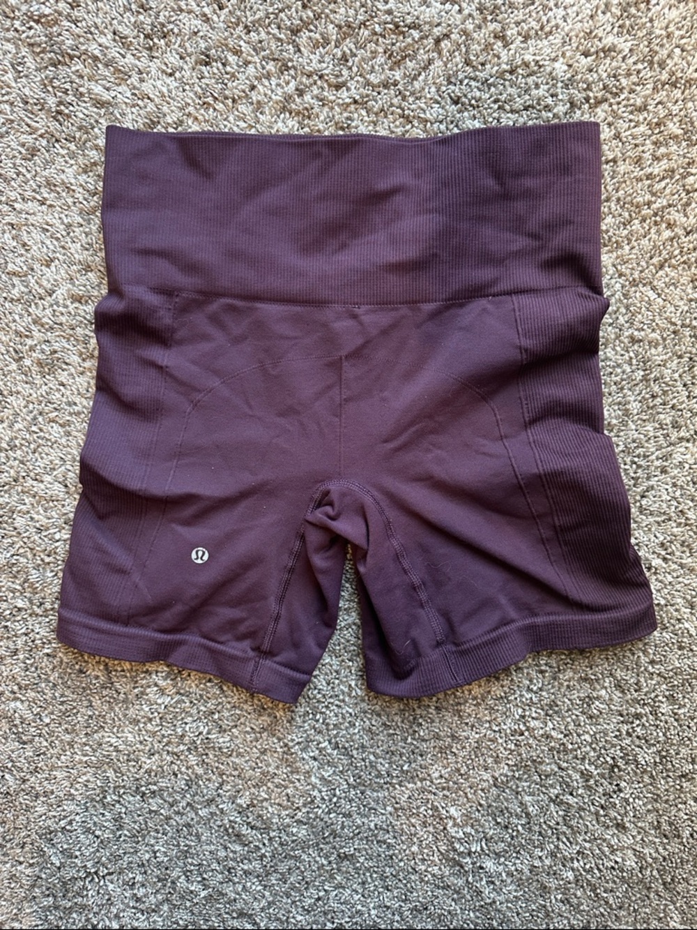 Lululemon Athletica Purple Biker Shorts 6